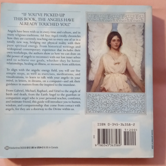 BOOK  ASK YOUR ANGELS BY DANIEL, WYLLIE, RAMER - Picture 6 of 6